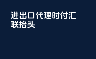 进出口代理时付汇联抬头